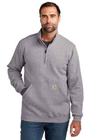 CT105294 carhartt midweight 1/4-zip mock neck sweatshirt