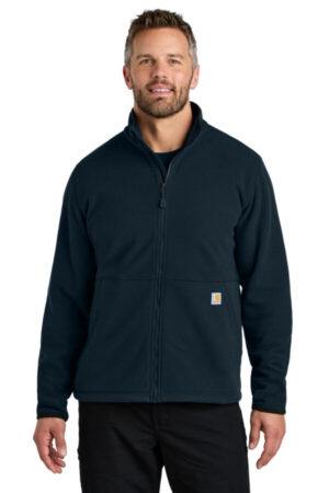 CT106416 carhartt textured full-zip fleece jacket