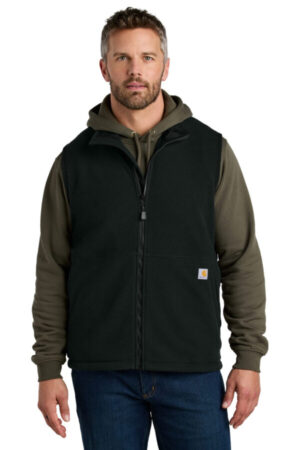 CT106418 carhartt textured fleece vest