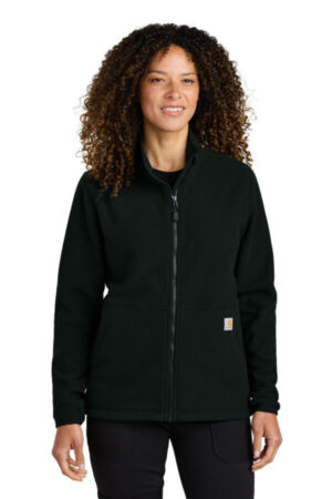 CT106419 carhartt women's textured full-zip fleece jacket