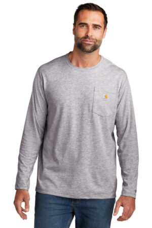 CT106656 carhartt force long sleeve pocket t-shirt