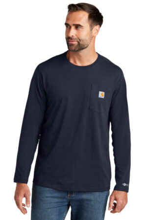 CT106656 carhartt force long sleeve pocket t-shirt