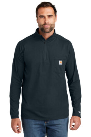 CT106660 carhartt force 1/4-zip long sleeve t-shirt