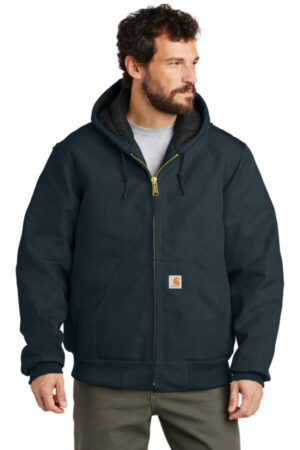 CT106677 carhartt quilted-flanne-lined duck active jac