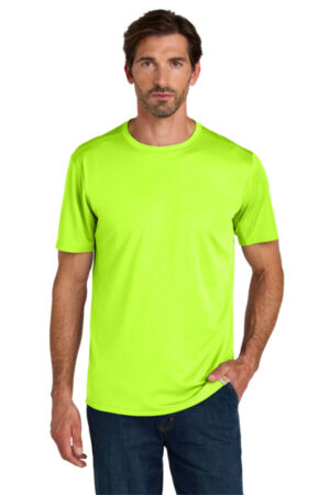 BRITE LIME CT106868 carhartt force sun defender short sleeve t-shirt