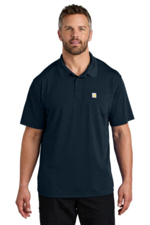 CT106880 carhartt force snag-resistant pocket polo