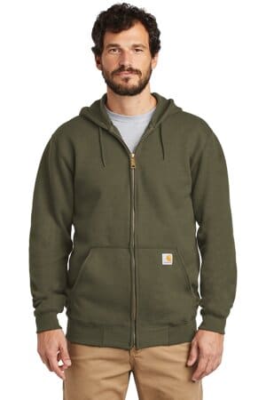 MOSS CTK122 carhartt midweight hooded zip-front sweatshirt