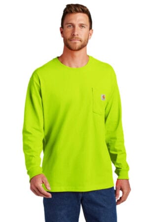 CTK126 carhartt workwear pocket long sleeve t-shirt