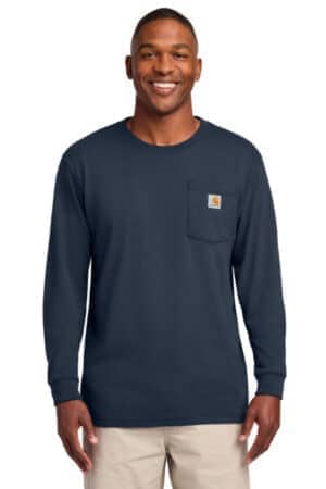 CTK126 carhartt workwear pocket long sleeve t-shirt
