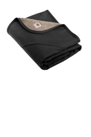 BLACK CTP0000502 carhartt firm duck sherpa-lined blanket