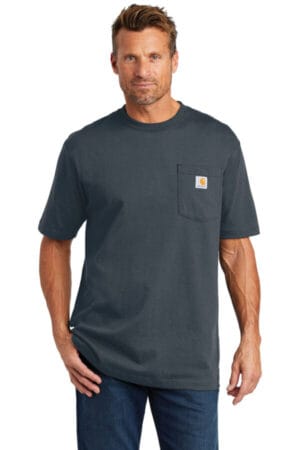 BLUESTONE CTTK87 carhartt tall workwear pocket short sleeve t-shirt