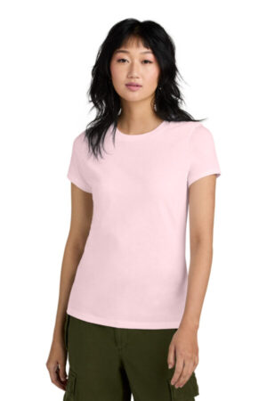 CARNATION PINK DM104L district women's perfect weight tee