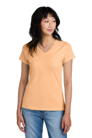 APRICOT DM1170L district-women's perfect weight v-neck tee