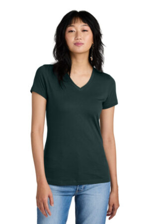 RAINFOREST DM1170L district-women's perfect weight v-neck tee