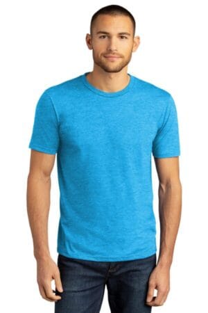 TURQUOISE FROST DM130DTG district perfect tri dtg tee