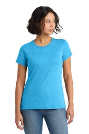 TURQUOISE FROST DM130L district women's perfect tri tee