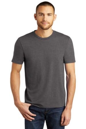HEATHERED CHARCOAL DM130 district perfect tri tee