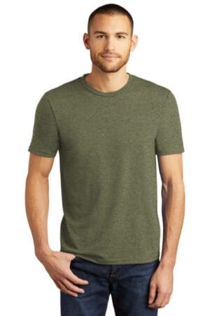 MILITARY GREEN FROST DM130 district perfect tri tee