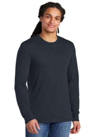 NEW NAVY DM132 district perfect tri long sleeve tee 