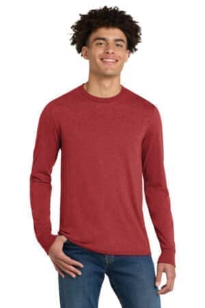 RED FROST RED FROST DM132 district perfect tri long sleeve tee
