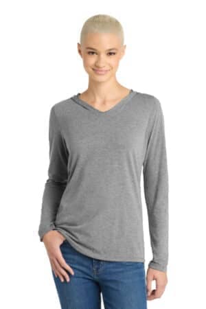 DM139L district women's perfect tri long sleeve hoodie