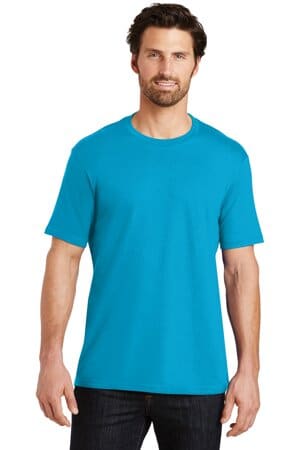 BRIGHT TURQUOISE DT104 district perfect weight tee
