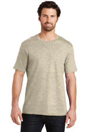 HEATHERED LATTE DT104 district perfect weight tee