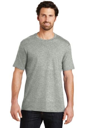 HEATHERED STEEL DT104 district perfect weight tee