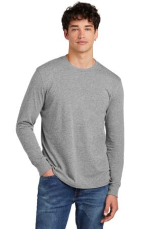 GREY FROST DT109 district perfect blend cvc long sleeve tee
