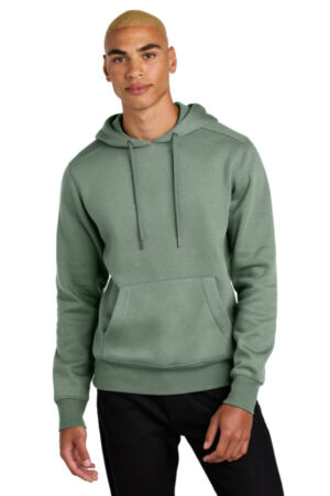 LAUREL GREEN DT1101 district perfect weight fleece hoodie