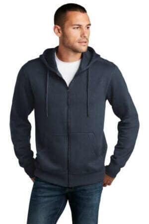 NEW NAVY DT1103 district perfect weight fleece full-zip hoodie