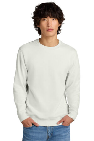 WHITE ONYX DT1106 district perfect weight fleece crew