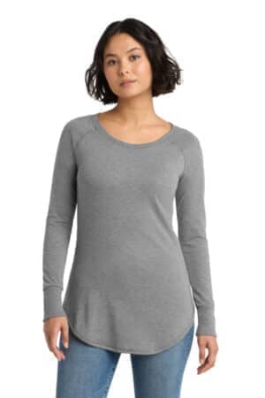 GREY FROST DT132L district women's perfect tri long sleeve tunic tee