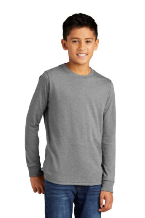 GREY FROST DT132Y district youth perfect tri long sleeve tee