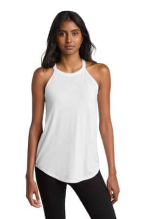 WHITE DT137L district women's perfect tri rocker tank