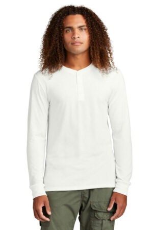 NATURAL DT145 district perfect tri long sleeve henley