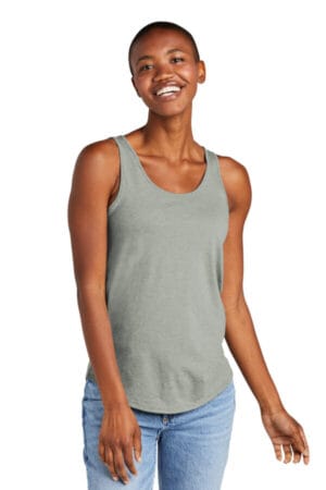 HEATHERED GREY DT151 district women's perfect tri relaxed tank
