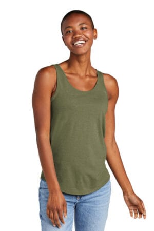 MILITARY GREEN FROST DT151 district women's perfect tri relaxed tank