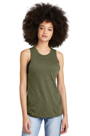 DT153 district women's perfect tri muscle tank