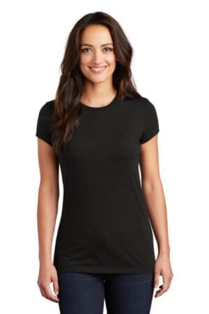 BLACK DT155 district women's fitted perfect tri tee