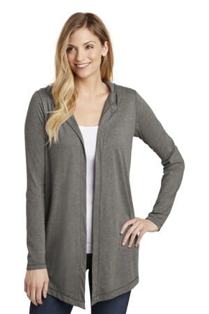 DT156 district women's perfect tri hooded cardigan