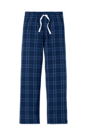 DARK ROYAL SCOTCH PLAID DT1800 district flannel plaid pant