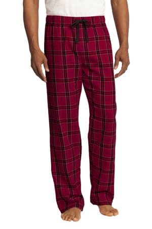 NEW RED DT1800 district flannel plaid pant