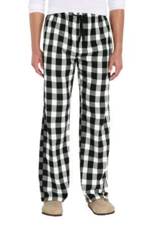 BLACK/ WHITE BUFFALO CHECK DT1810 district flannel pocket pant