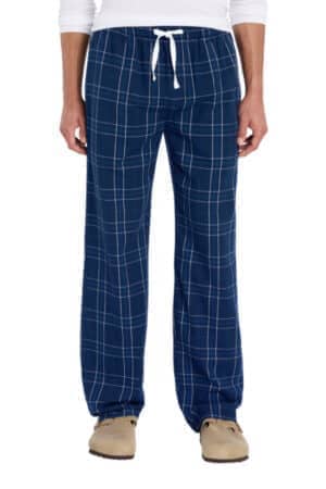 DARK ROYAL SCOTCH PLAID DT1810 district flannel pocket pant