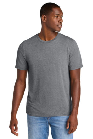 GRAPHITE HEATHER DT184 district perfect weight cvc tee