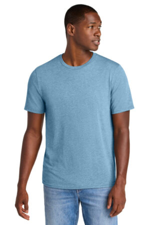 TUNDRA BLUE HEATHER DT184 district perfect weight cvc tee