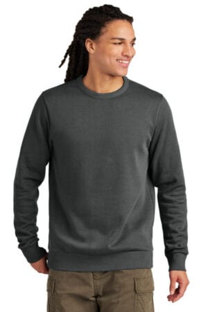 GRAPHITE DT2204 district wash fleece crew