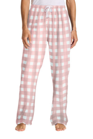 DT2800 district women's flannel plaid pant