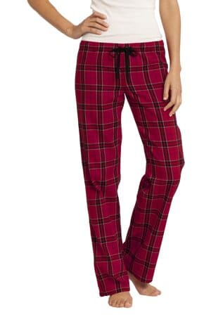 NEW RED DT2800 district women's flannel plaid pant